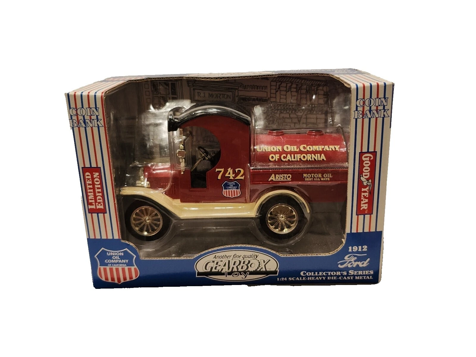 Hierro Fundido 1:24 camiones de entrega Diecast y de juguete