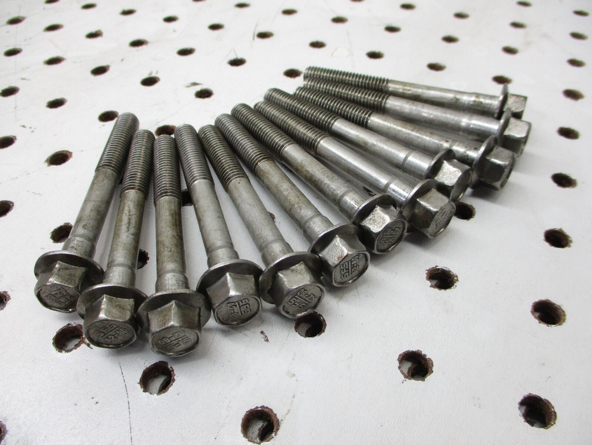 Seadoo 717 720 787 800 Cylinder Head Bolts Bolt Set of 12 Seadoo 717 720 787 800 Cylinder Head Bolts Bolt Set of 12