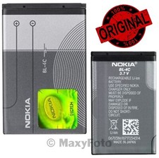 NOKIA BATTERIA RICAMBIO ORIGINALE BL-4C 860mAh PER BRONDI AMICO GRANDE 2 LCD