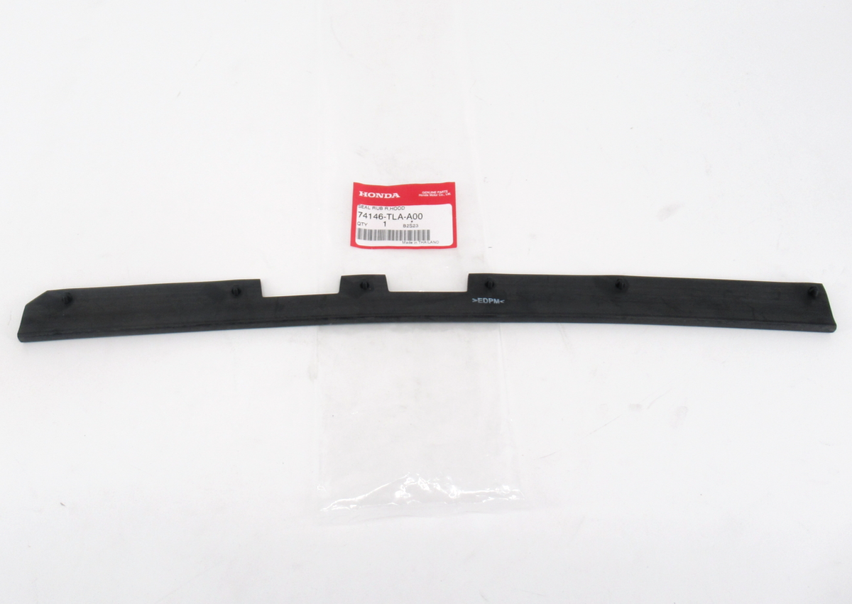 Genuine OEM Honda 74146-TLA-A00 Passenger RH Rubber Hood Seal 2017