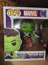 Figura Pop de Lujo Marvel Professor Hulk - 705 Edición Especial Bobblehead