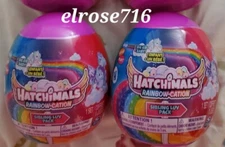 LOT OF 2 HATCHIMALS RAINBOW-CATION SIBLINGS LUV PACKS~EACH INCLUDES 2 HATCHIMALS