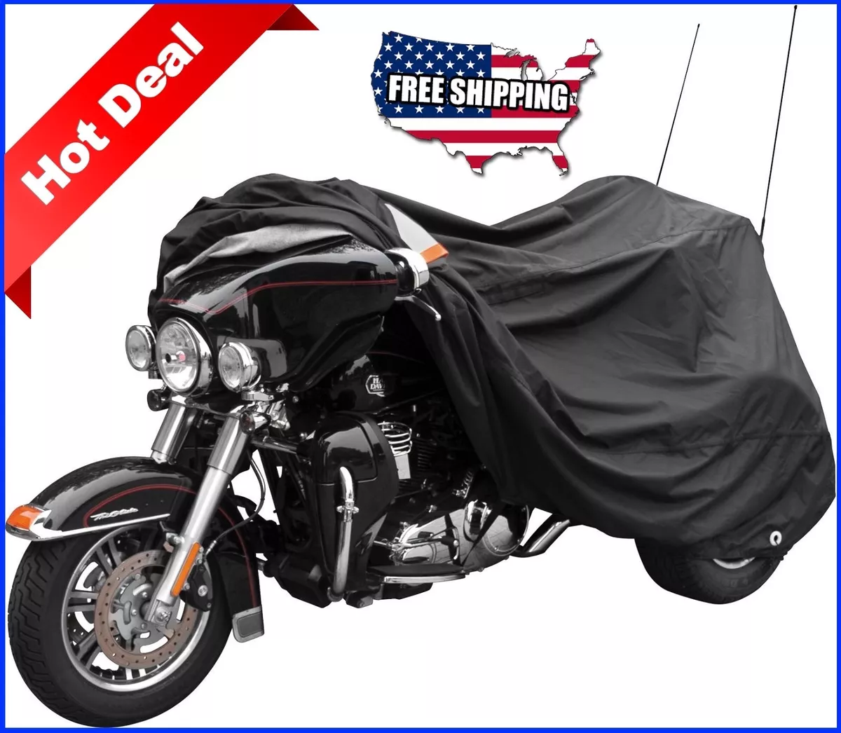 Harley davidson trike motorcycle cover outlet