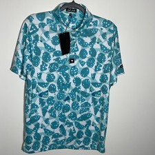 Bad Birdie Polo Shirt Mens Size Large Bam Bam Performance Golf NWT