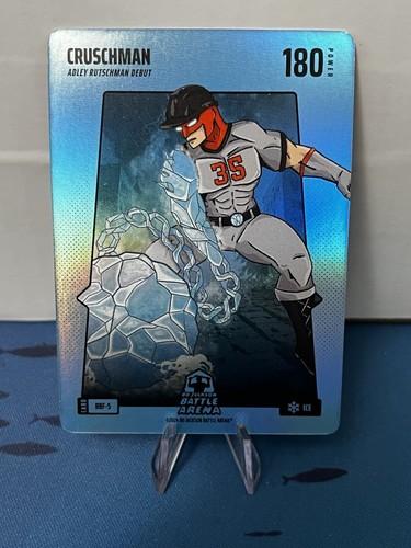 Bo Jackson Battle Arena Blue Ice Battlefoil Cruschman Adley Rutschman Debut SSP