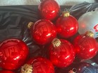 Assortment Vintage Christmas Ornaments Red, Blue, etc — photo 5