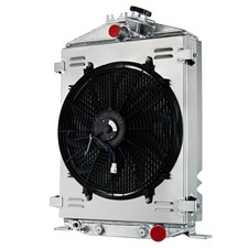 3 Row Aluminum Radiatorshroud Fan Relay For 1932 Ford Hi Boy Street Rod Rat Rod 3 Row Aluminum Radiatorshroud Fan Relay For 1932 Ford Hi Boy Street Rod Rat Rod