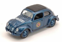 Volkswagen Vw Beetle Polizei 1956 1:43 Modell Rio
