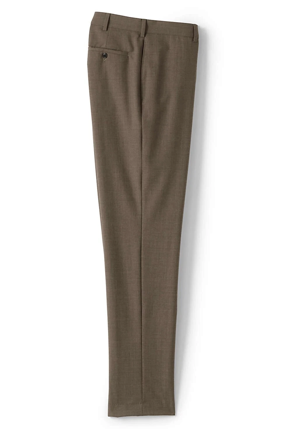 Lands' End Men's YR Tailored Plain Pants Chestnut 30 NWOT (844)