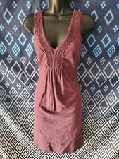 A.T. Loft Dress Sleeveless Purple Small Chest 31" Waist 32" Hips 40" Length 36"