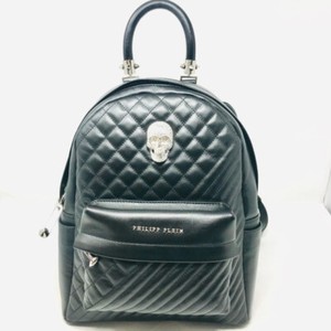 leather skull backpack