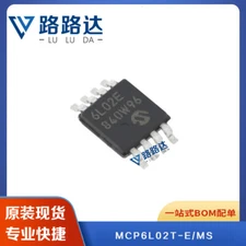 10PCS MCP6L02T-E/MS MCP6L02T MICROCHIP MSOP-8 OPAMP IC STOCK #96-9