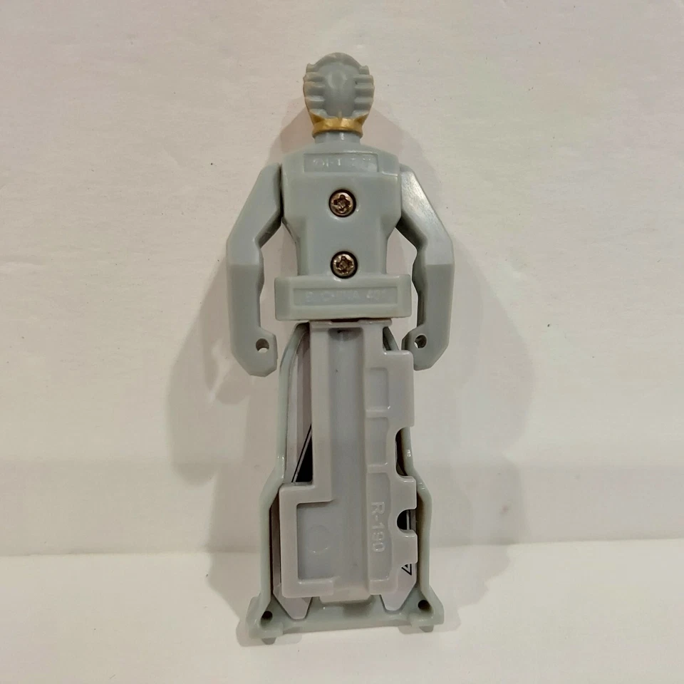 Figura de juguete Gokaiger Power Ranger Super Megaforce 3" Silver Robo Knight Key Candy Foto 2 de 3