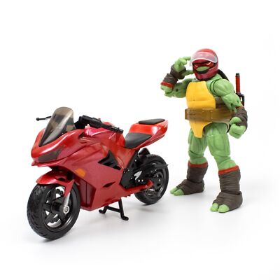 The Loyal Subjects Teenage Mutant Ninja Turtles BST AXN IDW Raphael 5-inch Ac...