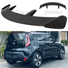 Abs 52 Carbon Fiber Style Rear Roof Trunk Spoiler Wing For Kia Soul 2010-2013 Abs 52 Carbon Fiber Style Rear Roof Trunk Spoiler Wing For Kia Soul 2010-2013