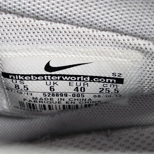 NIKE Dunk Sky HI Grey Suede Leather Hidden Wedge Size UK 6 EU 40 Rare - Picture 12 of 18