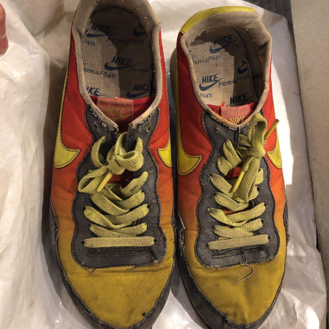 Nike Terra Rainbow Orange x Yellow Made in Japan Vintage Used 
