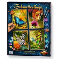 Schipper Malen Nach Zahlen Schmetterlinge ( Quattro )