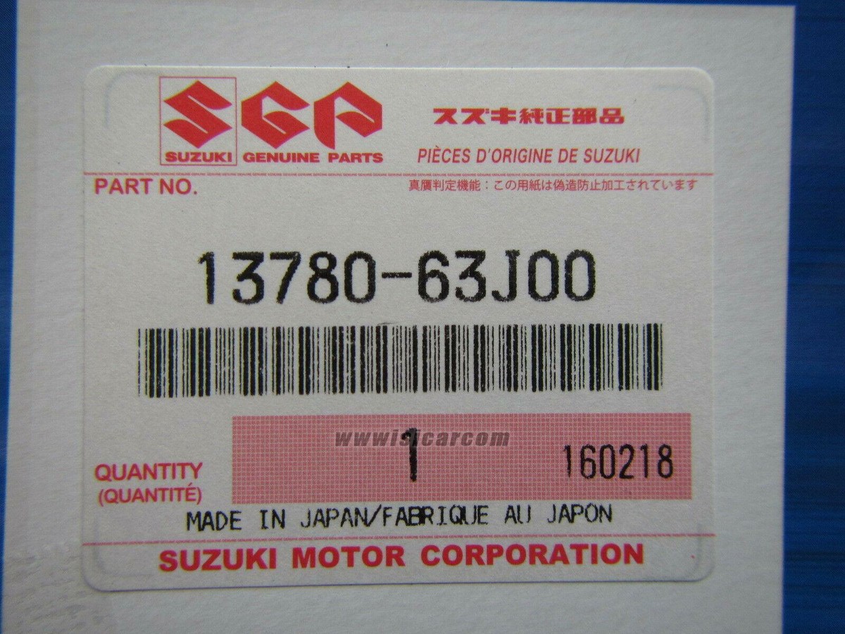 SUZUKI SWIFT 5D ZC11S GENUINE AIR FILTER 13780-63J00 TOKYO