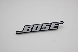 For Replacement Bose Plastic Logo Badge White Text mm 3 5 Ebay