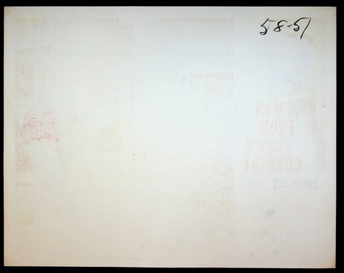 Cartel vaquero occidental original de Man from God's Country 1958 8 casi nuevo - Imagen 2 de 2