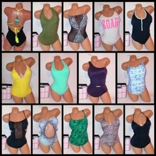 Victoria Secret Swim One Piece Bathing Suit Animal Solid