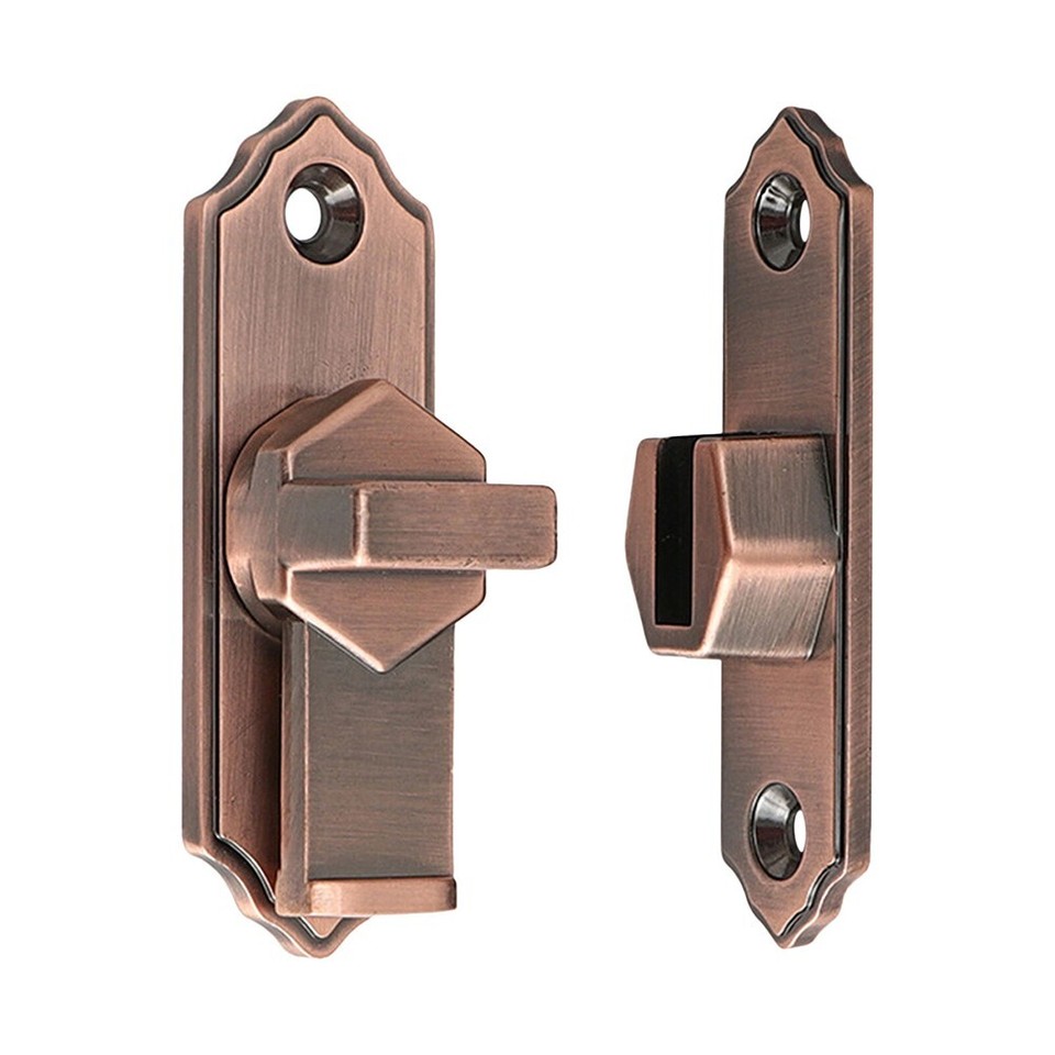 Green Bronze Bolt Toggle Guard Aluminium Alloy Closet Door Lock Secure