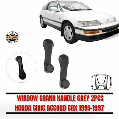 For Honda Civic Accord CRX 1991 92 93-95 96 97-05 Window Crank