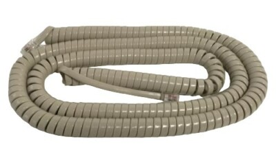 25 Foot Long Handset Curly Cord Nortel Norstar Phone M7310 M7208 M2008 M2616 ash