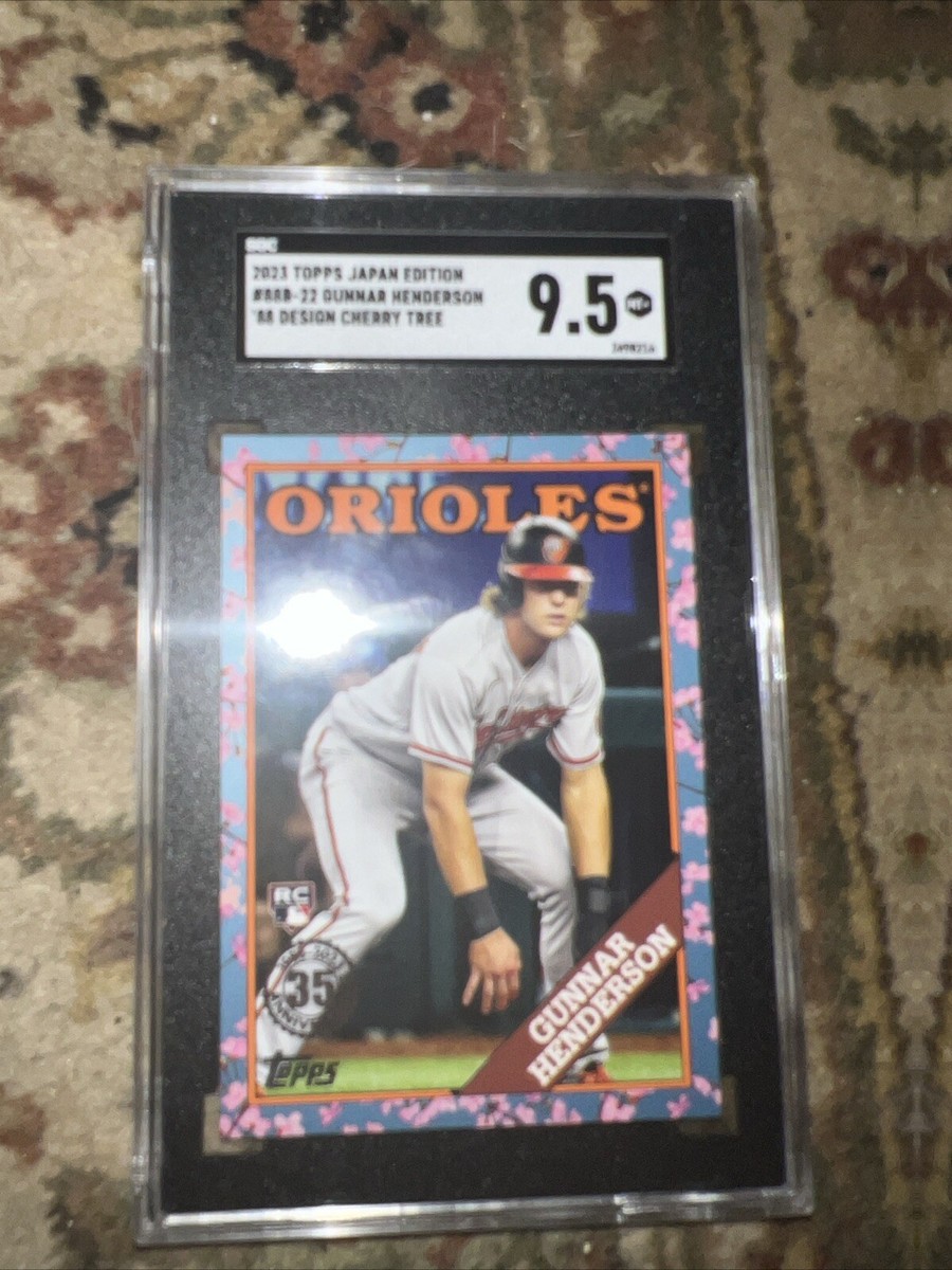 Gunnar Henderson 2023 Topps 35th Cherry Blossom Tree Rare Parallel 