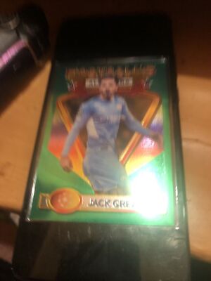Topps 2021-22 Football Finest Green Parallel Jack Freakish Manchester City 