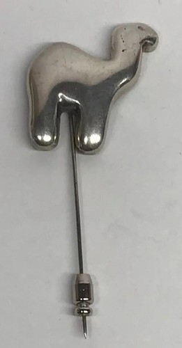 Mignon Faget 925 Sterling Silver Camel Animal Cracker Stick Pin Brooch Retired - 第 7/8 張圖片