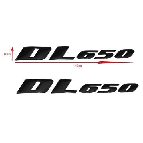 Motorcycle Body 3D Raise Emblem Sticker Decal for Suzuki V-storm DL650 DL1000 - Foto 4 di 15