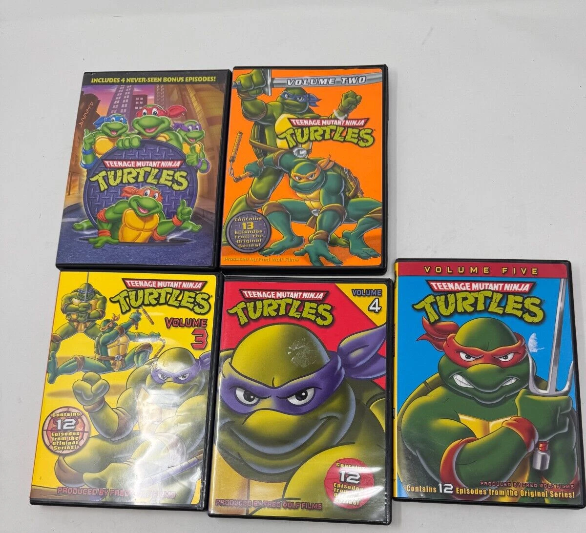 1987 Teenage Mutant Ninja Turtles TV Series DVDs for sale | eBay