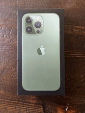 Apple iPhone Box 13 Pro Green 512GB A2483 Empty Retail Box - EMPTY Box Only