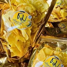 Durian Chips Snack Monthong Thai Crispy Fried Fruit Chanthaburi Thailand 100g.