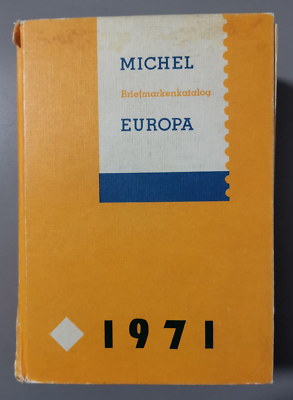 Michel Briefmarken-Katalog-2 Kataloge : 1x Europa 1971, 1x Europa