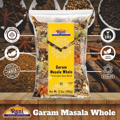 Rani Garam Masala Indian 11 Whole Spices Blend 3.5oz (100g) - Picture 4 of 9