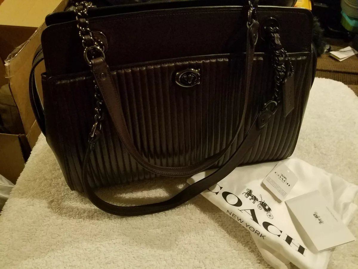 Coach quilted parker sales carryall tote