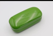 KATE SPADE NY Hard Clamshell Case in Green for Sunglasses 64 x 76 x 160 mm New