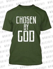 Mens Chosen By God Tee Shirt to Complement Jordan Heir Showstopper Sneaker