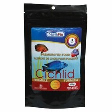 NORTHFIN CICHLID FORMULA FISH FOOD 100 GM BAG 3 mm PELLET Best by December 2022