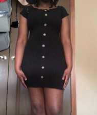 New, Meduim sized No bounderies Short Black Dress