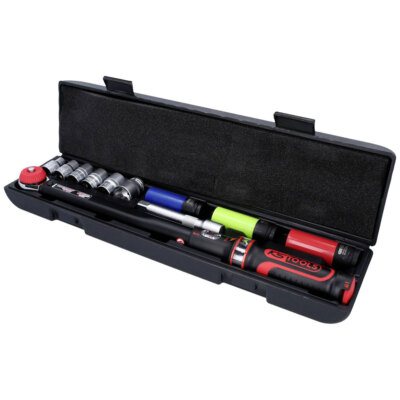KS Tools 516.2400 1/2''Ergotorqueprecision Torque Wrench Set, 20-200Nm, 11 Pcs