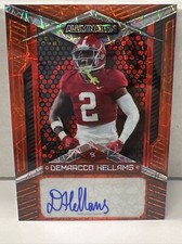 2023 Wild Card Alumination Demarcco Hellams 19/75 AB-A Red