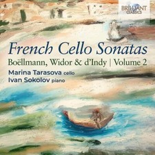 Marina Tarasova / Iv - French Cello Sonatas Boellman - Cd - F600Z-image