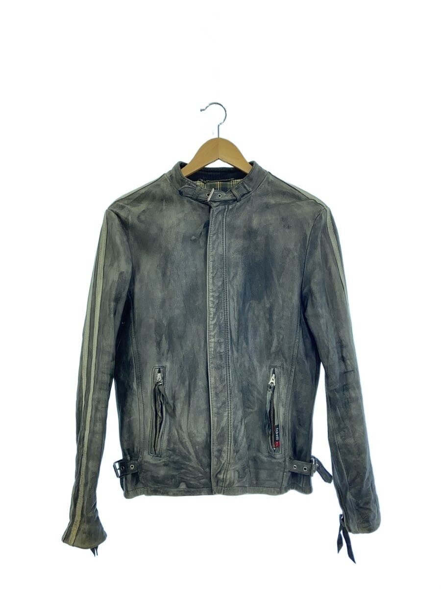 Schott Single Rider Jacket/M/Leather/Blk 10901