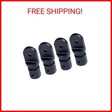 MX 1 inch Bimini Top Fitting Hardware Eye End Cap 4pcs (Inside for 1” Round Tube