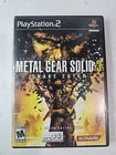 Metal Gear Solid 3: Snake Eater (Sony PlayStation 2, PS2) No Manual