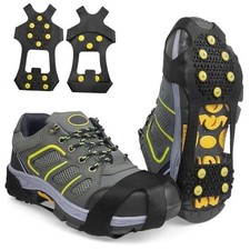 Ice Cleats for Shoes and Boots Men Women Winter Medium 4-5.5 men/5.5-7 women
